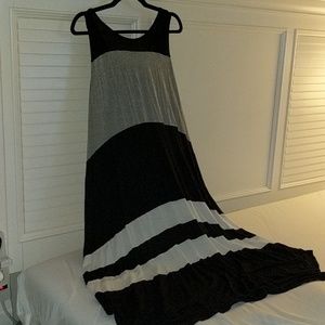 Vera Wang asymmetric tank dress